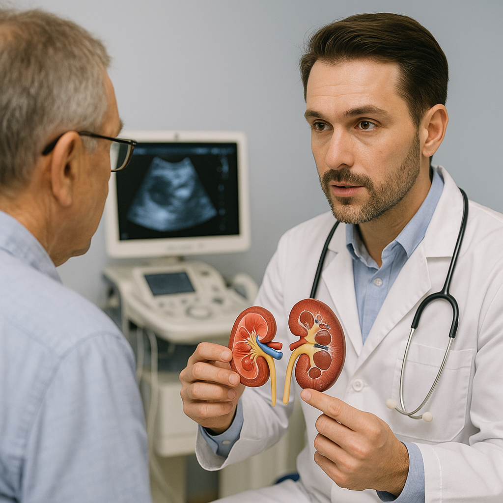 Nefrologija – Bubrezi i funkcija izlučivanja: analize urina, ultrazvuk bubrega, lečenje upala i poremećaja regulacije tečnosti.